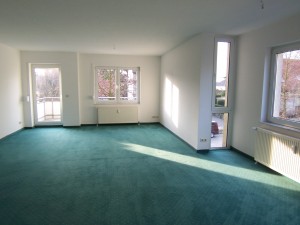 Wohnung in der Karl-Marx-Straße in Bernau, Wohnzimmer